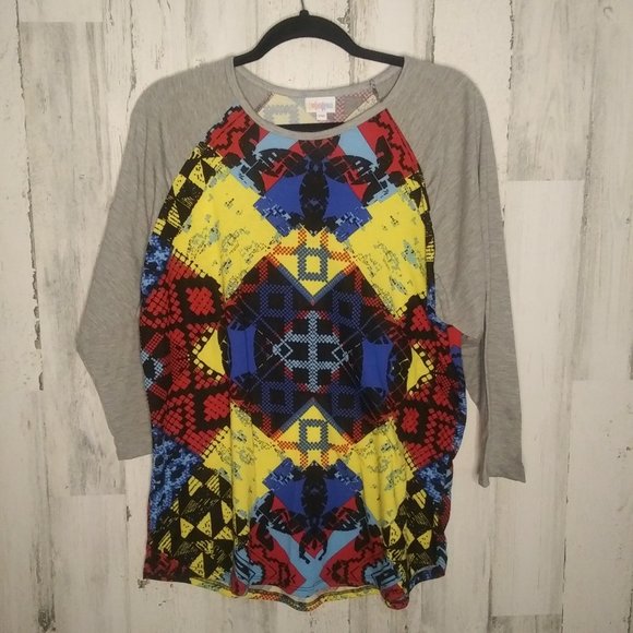 LuLaRoe Tops - LuLaRoe Colorful Perfect T